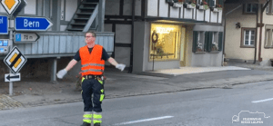 Verkehrsübung (V2) @ Feuerwehrmagazin Laupen