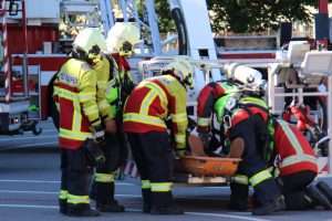 Einsatzübung 1 (2a) @ Feuerwehrmagazin Laupen